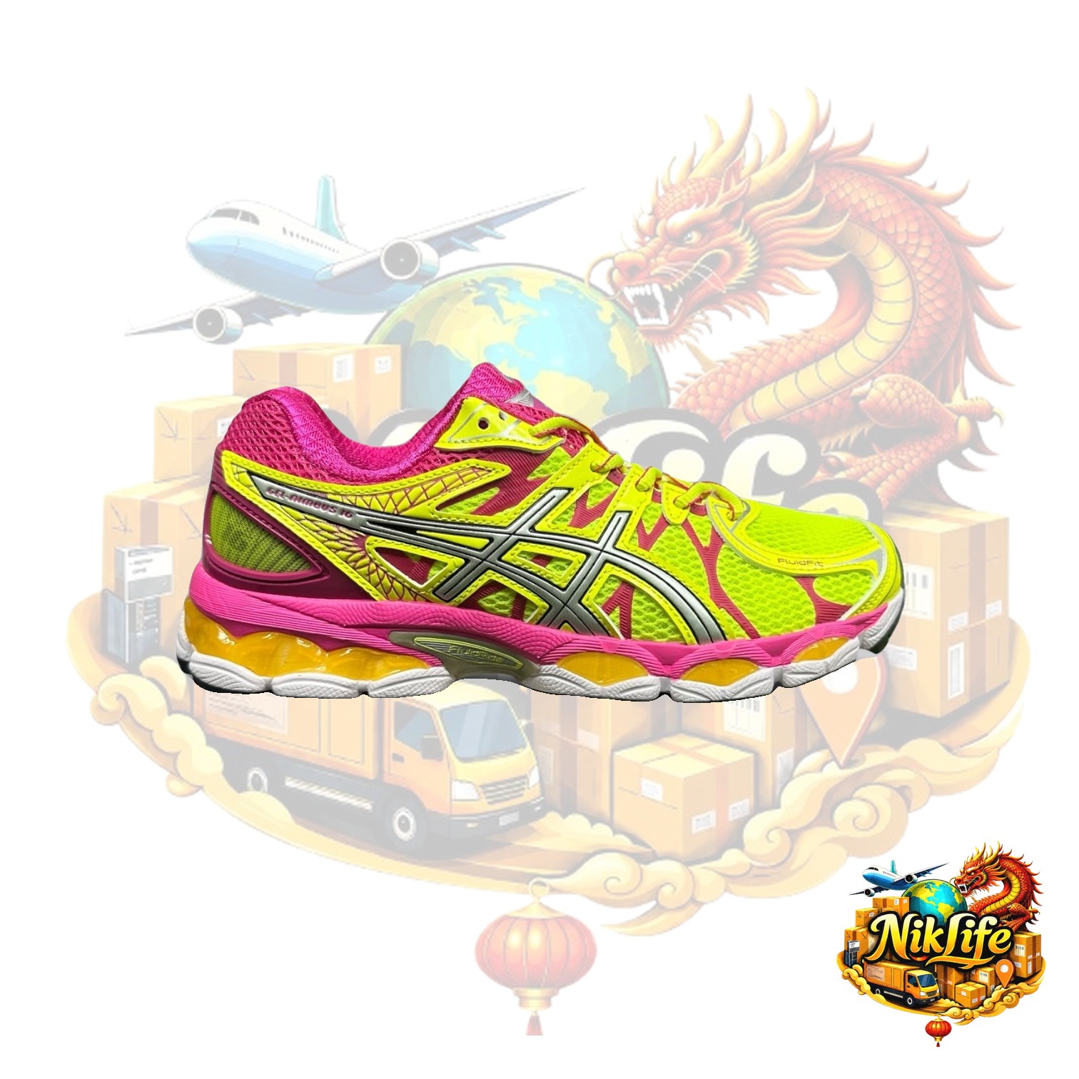ASICS GEL-Nimbus 16 Flash Yellow