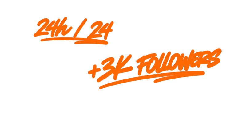 24h / 24 +20K Followers