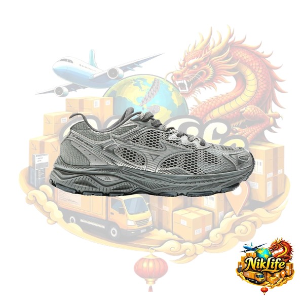 Mizuno Wave Rider 10 Metallic Grey