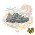 Mizuno Wave Rider 10 Metallic Grey
