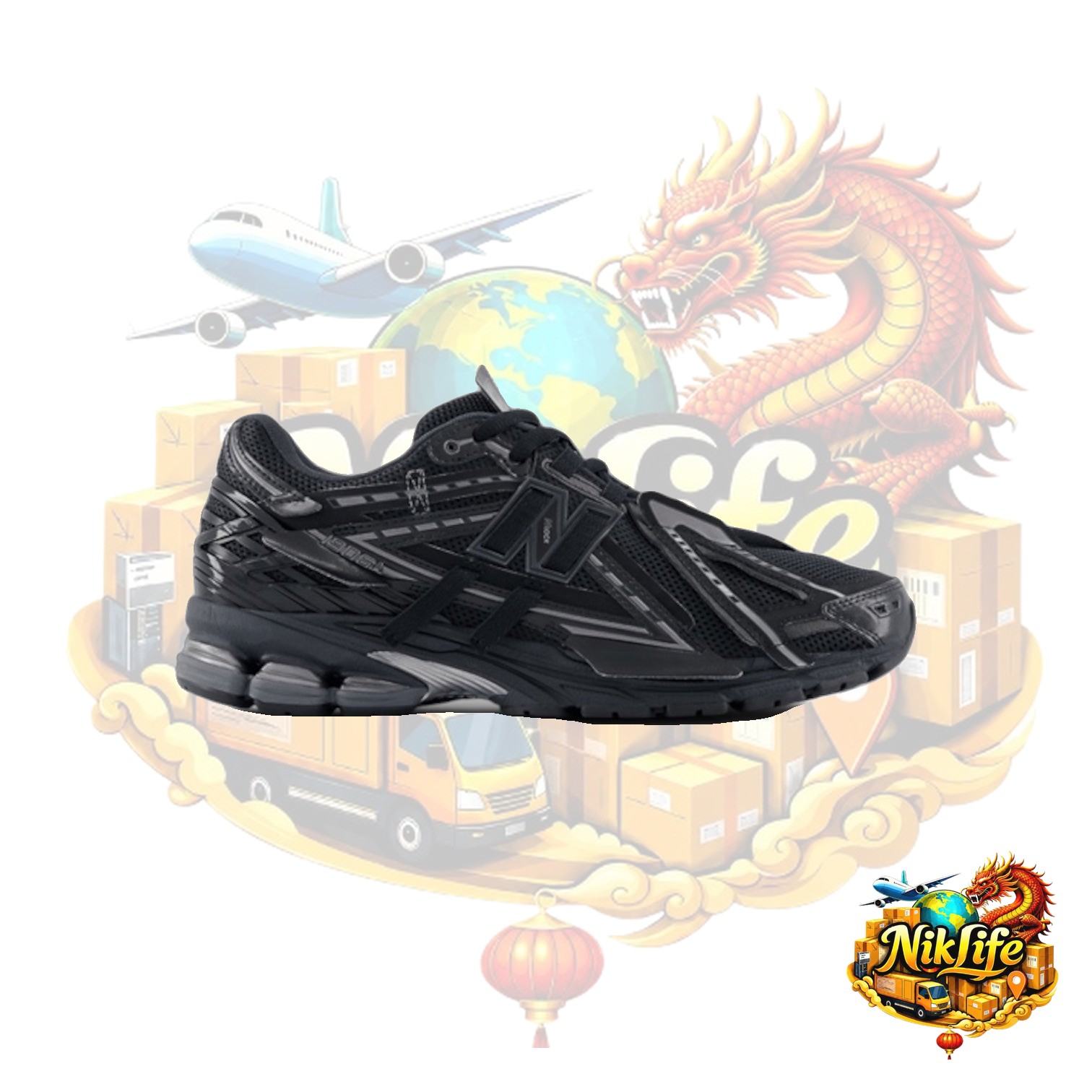 New Balance 1906A Triple Black