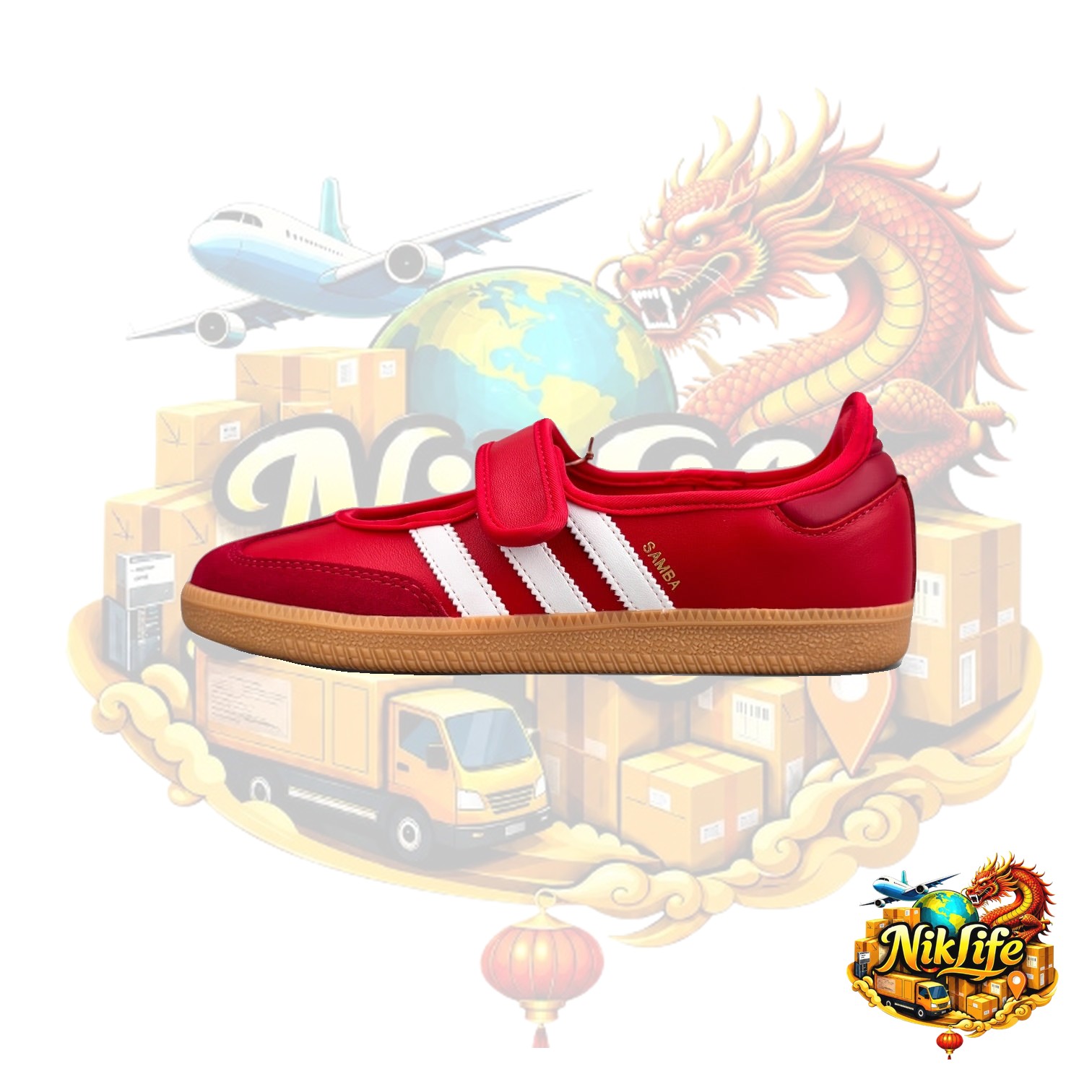 Adidas Samba Jane Better Scarlet