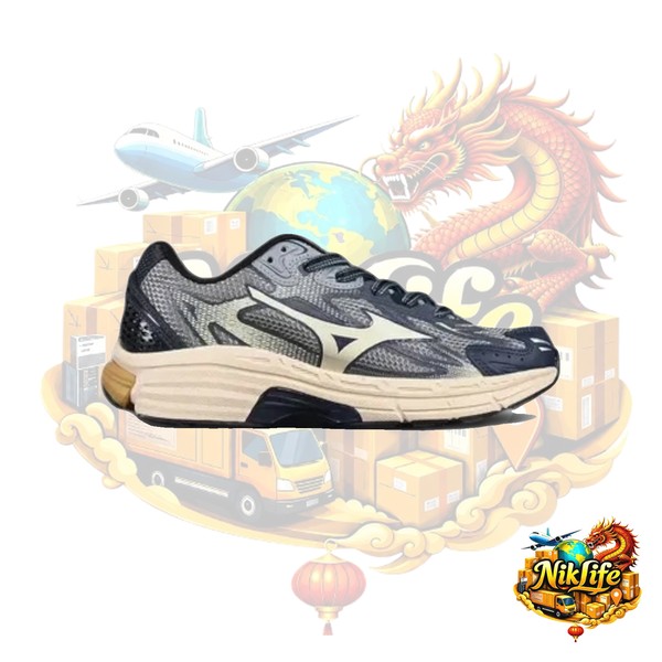 Mizuno Wave Muyu Navy Beige