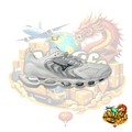 Mizuno Wave Prophecy White Silver