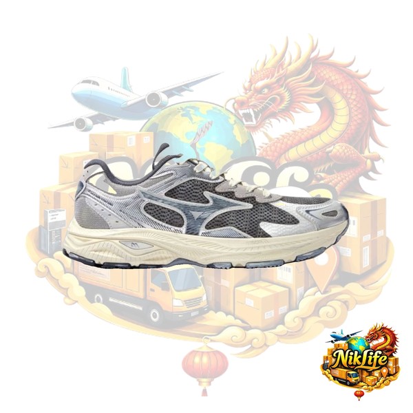 Mizuno Wave Rider 10 Grey Off White
