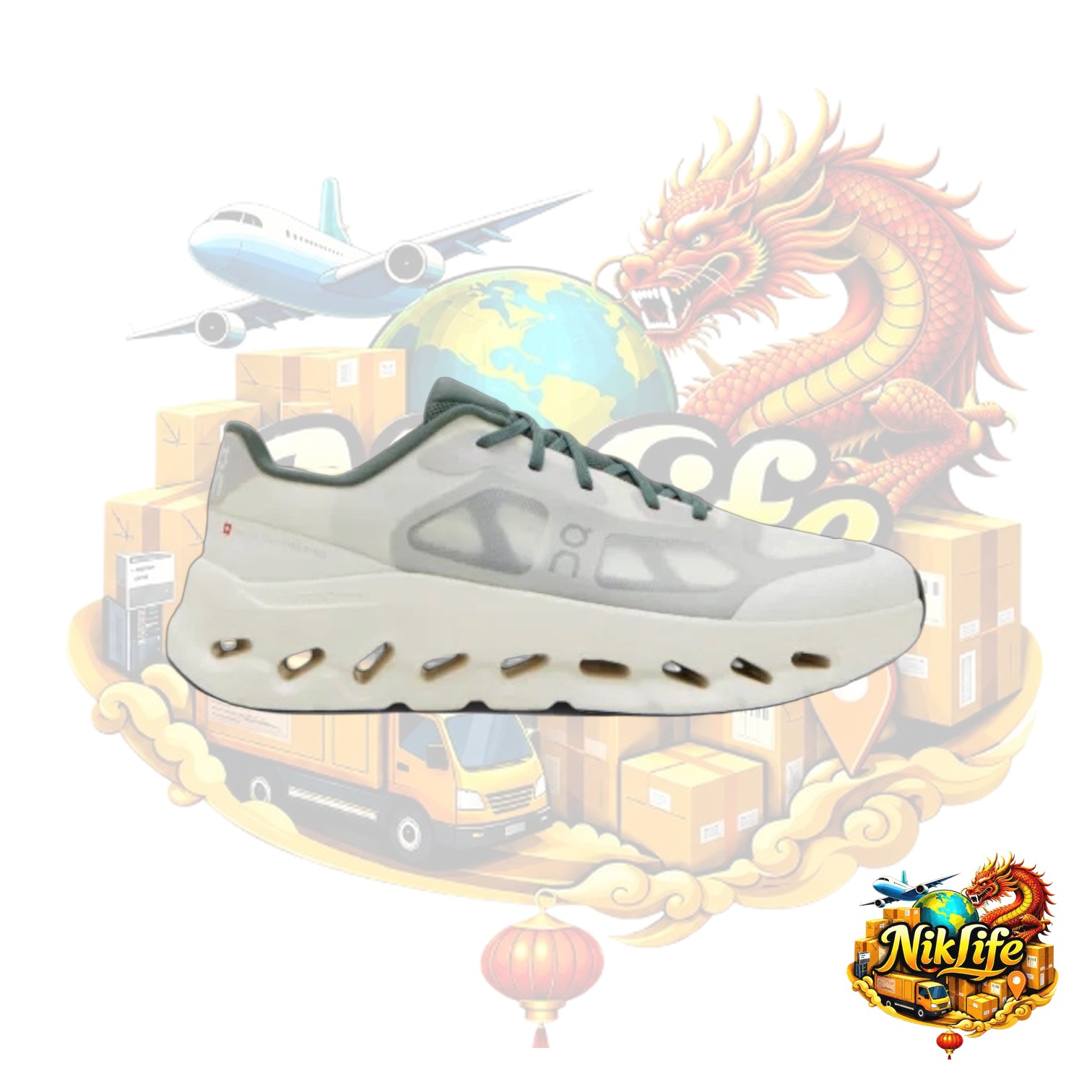On Cloudtilt Remix White Green