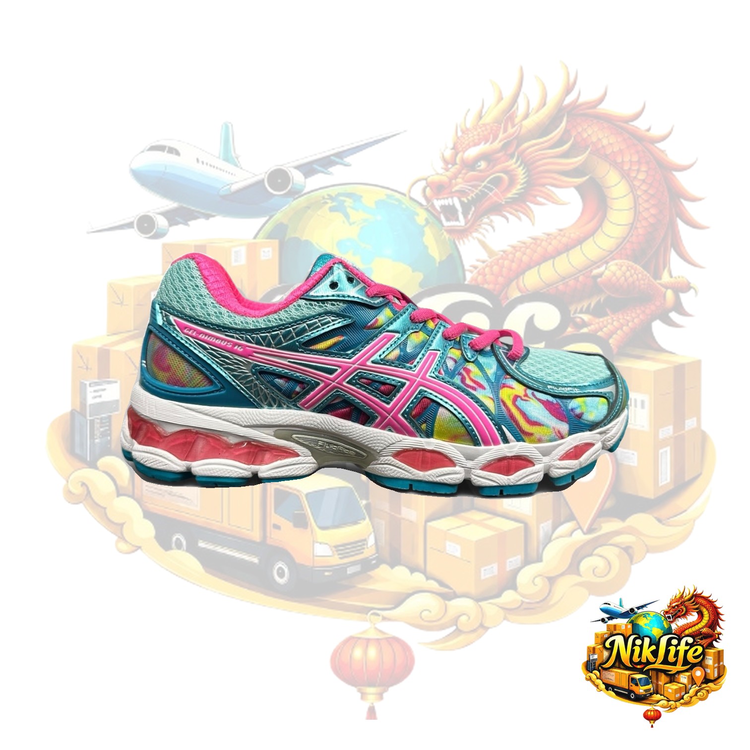ASICS GEL-Nimbus 16 Turquoise