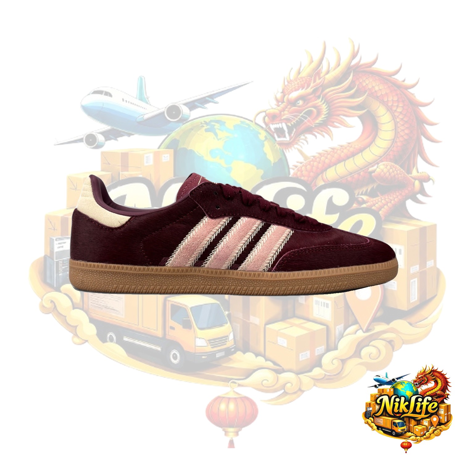 Adidas Samba OG Shadow Red
