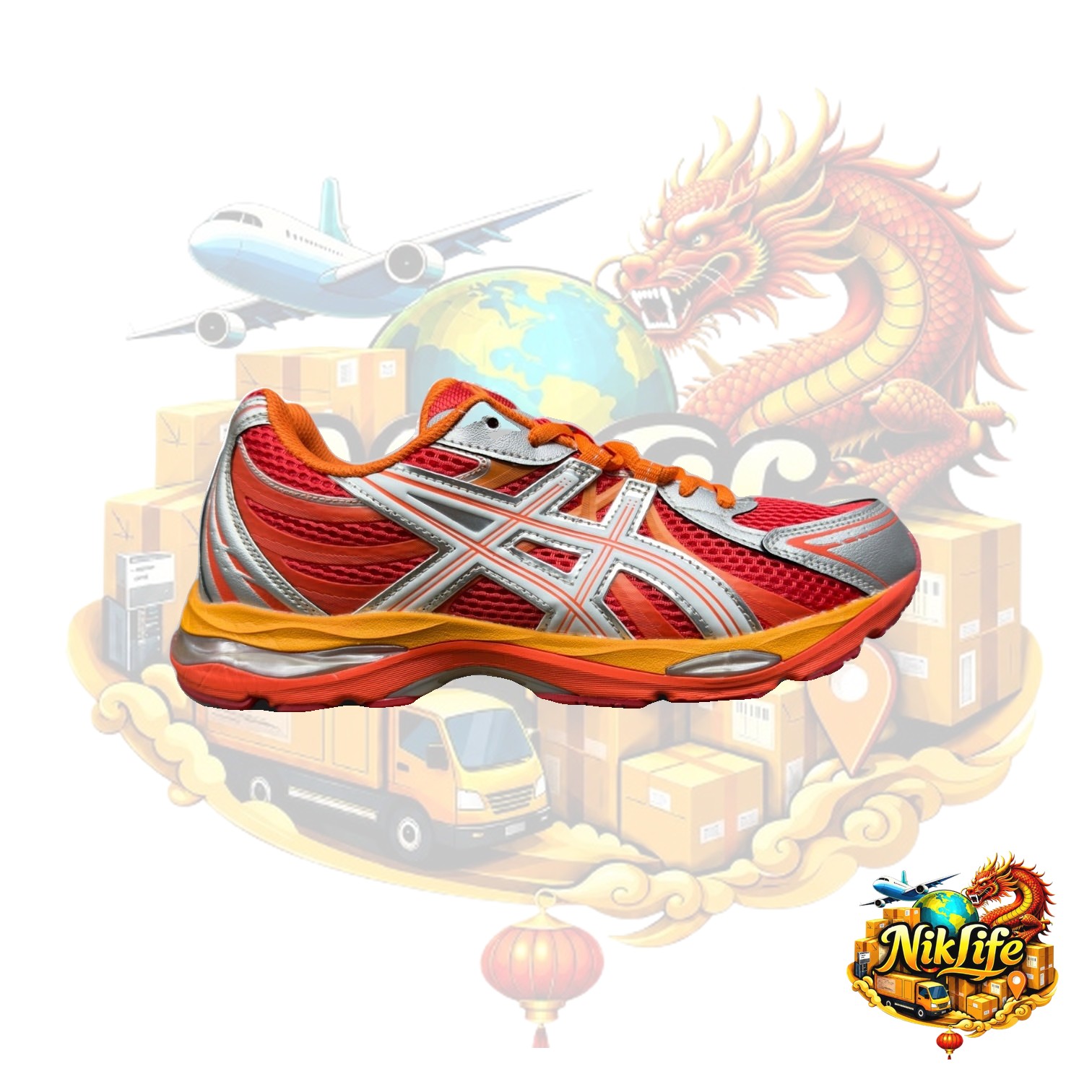 ASICS GEL-Cumulus 16 Hot orange